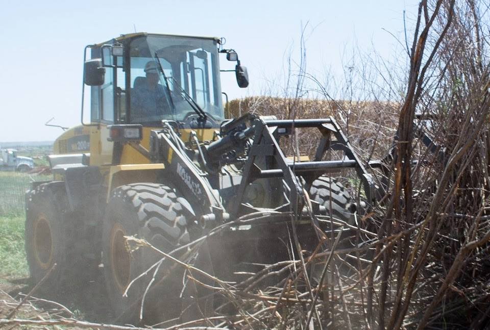 Construction and land development site